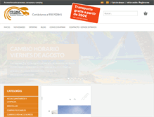 Tablet Screenshot of micasaconruedas.com